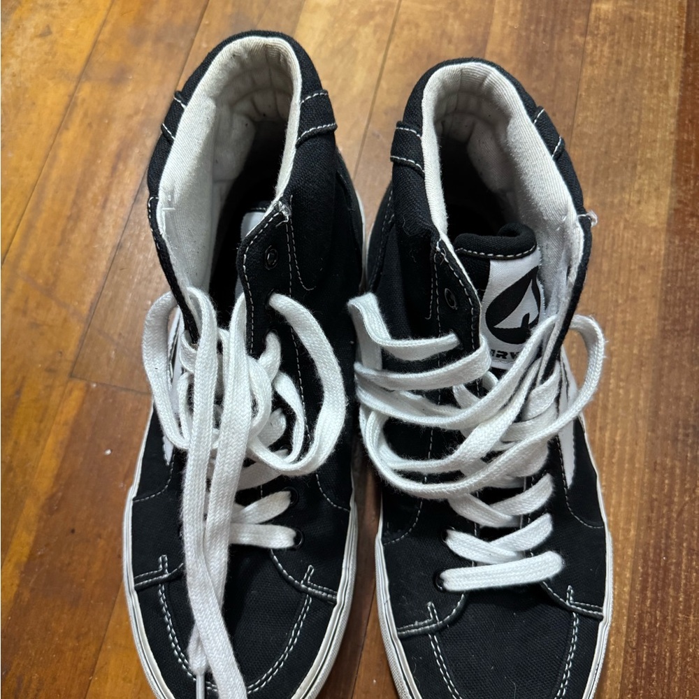 Airwalk Black and White High-Top Sneakers